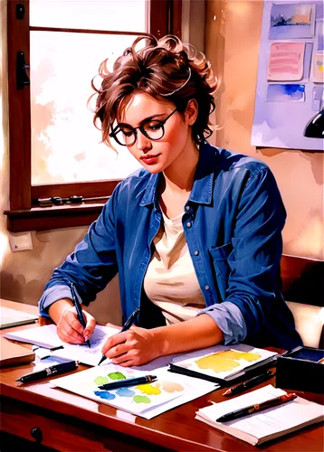 secretarial,watercolourist,secretaria,librarian,watercolorist,cosima,secretary,ginnifer,watercolor painting,ritsuko,zoabi,photo painting,businesswoman,watercolor background,jenji,osgood,watercolours,watercolors,ardant,italian painter,Illustration,Paper based,Paper Based 25