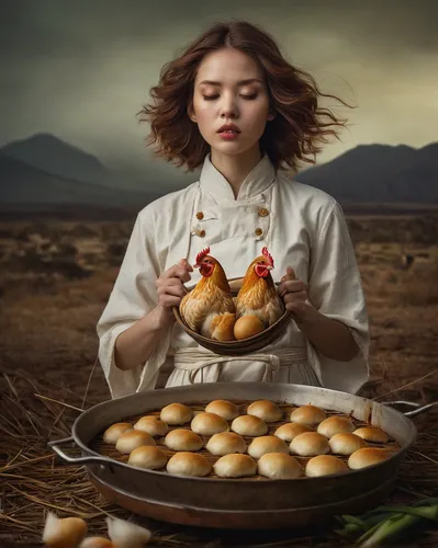 woman holding pie,cooking book cover,girl with bread-and-butter,food styling,chicken bao,girl in the kitchen,make chicken,conceptual photography,mystic light food photography,huaiyang cuisine,takoyaki,choux pastry,woman eating apple,chinese cuisine,taiwanese cuisine,food and cooking,culinary art,xiaolongbao,confectioner,pastry chef,Photography,Artistic Photography,Artistic Photography 14