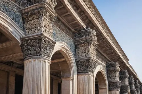 colonnades,entablature,porticos,colonnade,columns,dolmabahce,porticoes,arcaded,peristyle,persian architecture,western architecture,ornamentation,etchmiadzin,architectural detail,echmiadzin,pillars,celsus library,archways,portico,pillar capitals,Conceptual Art,Daily,Daily 10