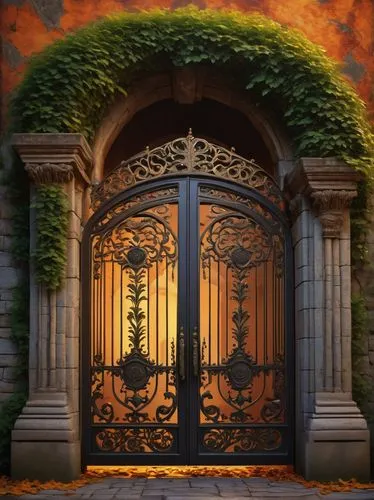 portal,garden door,iron gate,iron door,front door,doorways,front gate,doorway,wood gate,entrada,entrances,gated,doors,wrought iron,entranceway,the door,gateway,gate,entryway,gates,Conceptual Art,Sci-Fi,Sci-Fi 15