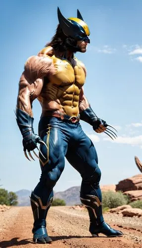 wolverine,cyrax,sabretooth,kio,bullman,magan,shokan,kakarak,heihachi,edge muscle,adamantium,thundercat,batroc,bibleman,x men,haggar,kryptarum-the bumble bee,rajang,muscle man,kablan,Photography,General,Realistic