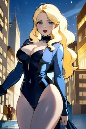  blonde in high heels on a city street,kolin,camie,lilandra,dazzler,madelyne,zeta,selina,zatara,fujiko,sapphire,namora,diana,ann,superheroine,bombshells,rafaela,gwen,super heroine,amora,black cat,Anim