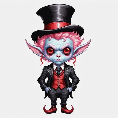 vladislaus,christmas imp,unkei,bartok,mistah,lewrie,Illustration,Abstract Fantasy,Abstract Fantasy 11