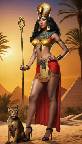 sekhmet,wadjet,neith,hathor,asherah,bastet,ancient egyptian girl,themyscira,khnum,nefertari,nephthys,inanna,neferhotep,sumeria,ancient egyptian,pharaonic,sisoulith,ancient egypt,cleopatra,siptah,Illustration,Abstract Fantasy,Abstract Fantasy 22