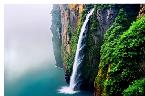 green waterfall,brown waterfall,waterval,nature background,water fall,waterfalls,elphi,waterfall,landscape background,hesychasm,nature wallpaper,background view nature,water falls,cascada,windows wallpaper,falls,helmcken falls,gorges,falls of the cliff,a small waterfall,Art,Artistic Painting,Artistic Painting 20