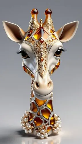 deer in tears,gold deer,tribal bull,cow horned head,giraffe head,giraffe,ungulate,cowpox,horns cow,animal head,deer bull,pere davids deer,vache,cow head,giraffa,watership,melman,straw animal,dairy cow,deer head,Unique,3D,3D Character