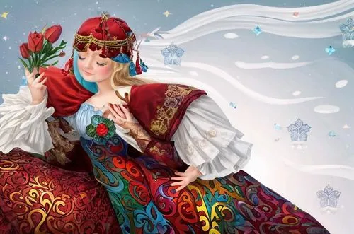 suit of the snow maiden,russian folk style,the snow queen,iranian nowruz,miss circassian,christmas woman,winter dress,nowruz,retro christmas lady,fairy tale character,folk costumes,traditional costume