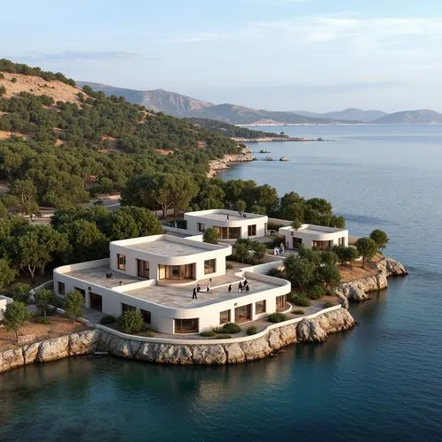 amanresorts,holiday villa,luxury property,greek island,house by the water,dreamhouse