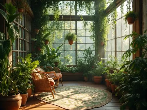 conservatory,sunroom,greenhouse,indoor,houseplants,winter garden,house plants,indoors,atriums,dandelion hall,conservatories,herbology,nursery,balcony garden,orangery,glasshouse,green garden,houseplant,green plants,wintergarden,Photography,General,Realistic