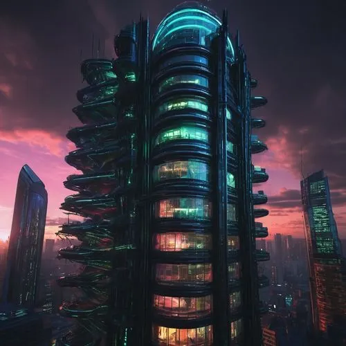 futuristic architecture,arcology,futuristic landscape,cybercity,sky apartment,vdara,megacorporation,futuristic,skyscraper,megacorporations,the energy tower,cyberport,barad,the skyscraper,cybertown,escala,skylstad,dubay,urban towers,sky space concept,Illustration,Realistic Fantasy,Realistic Fantasy 47