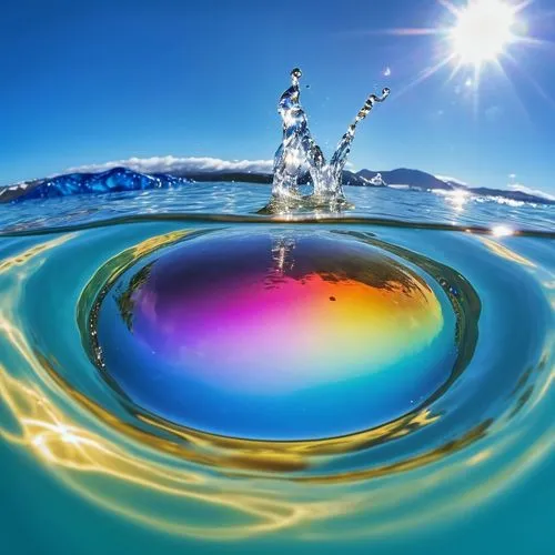 濺起的彩虹水花,colorful water,colorful grand prismatic spring,grand prismatic spring,oil in water,geyser strokkur,liquid bubble,grand prismatic hot spring,water resources,vapors over grand prismatic spring,w