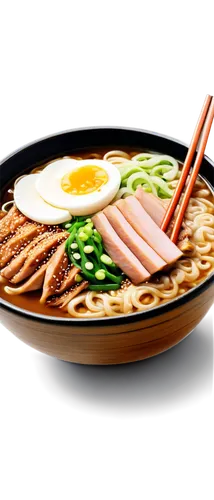 Steaming hot ramen, Japanese style, rich Tonkotsu broth, springy noodles, sliced pork, boiled egg, green onions, sesame seeds, wooden chopsticks, ceramic bowl, warm lighting, shallow depth of field, a