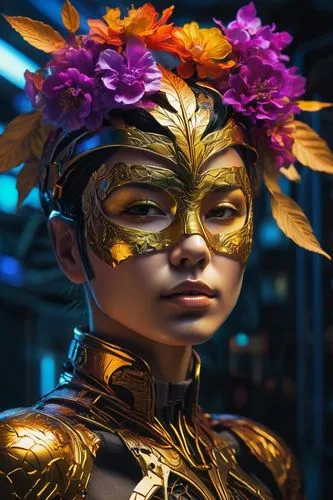 masquerade,valerian,gold mask,golden mask,tiger lily,sinulog dancer,asian costume,face paint,golden crown,gold flower,yellow crown amazon,garuda,golden flowers,flower fairy,frida,elven flower,gold crown,viceroy (butterfly),vanessa (butterfly),the enchantress,Photography,Artistic Photography,Artistic Photography 08