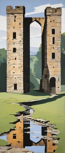 The Ruin Barden Tower A Medieval Hunting Lodge Up River Wharfe From Bolton Abbey,ladybower reservoir,stone arch,yorkshire,derbyshire,help great bath ruins,wensleydale,north yorkshire,ruined castle,yor