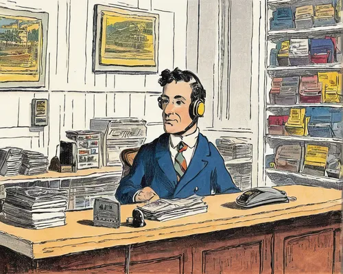 bookselling,clerk,count of faber castell,mail clerk,notary,barrister,vintage illustration,bookshop,book illustration,bond stores,organist,bookkeeper,attorney,bookstore,matruschka,postmasters,lawyer,tailor,newsreader,banker,Art,Classical Oil Painting,Classical Oil Painting 39