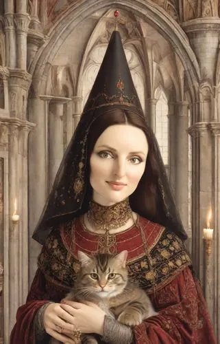 frideswide,gothic portrait,bvm,antonello,catharine,memling