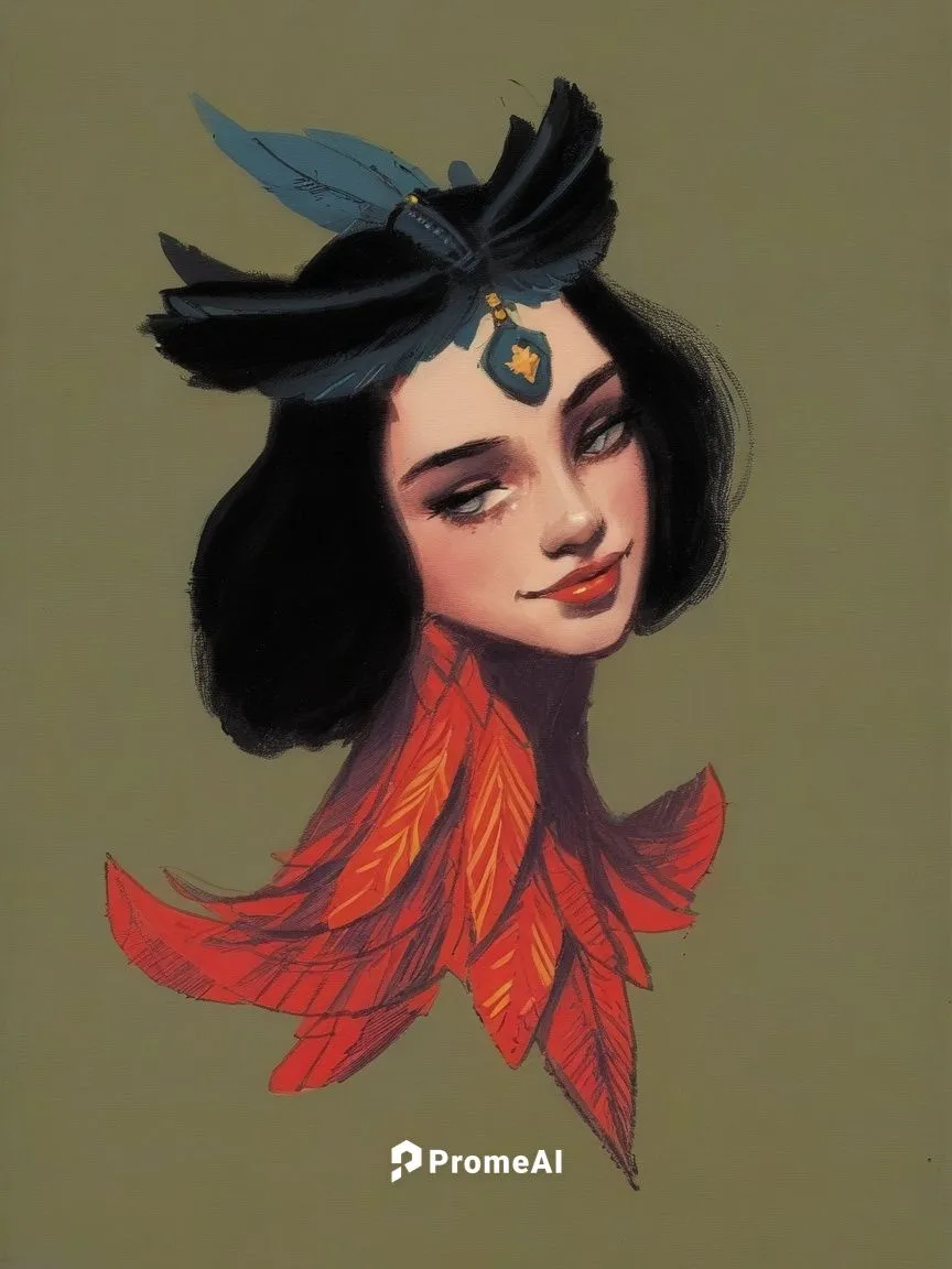 mulan,geisha girl,art deco woman,geisha,tiger lily,flapper,dita,jaya,oriental princess,jasmine,moana,vanessa (butterfly),widow flower,widow,rosella,wonderwoman,fantasia,headdress,witch's hat icon,crow