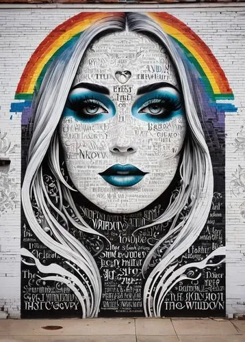 streetart,brooklyn street art,wall art,bohemian art,street art,muralist,grafite,madonna,street artist,urban street art,artpop,rone,graffiti art,muralism,boho art,joplin,street artists,wall paint,hedwig,chalk drawing,Illustration,Vector,Vector 21