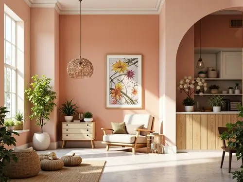 gold-pink earthy colors,home interior,interior decor,hallway space,fromental,livingroom,sitting room,interior decoration,entryway,living room,mudroom,modern decor,house painting,home corner,pink magnolia,danish room,kitchen interior,interior design,tikkurila,decors