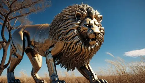 lion,forest king lion,male lion,african lion,masai lion,panthera leo,serengeti,king of the jungle,female lion,stone lion,lion white,lion number,male lions,skeezy lion,lion head,cinema 4d,lion's coach,lion father,two lion,3d render,Conceptual Art,Sci-Fi,Sci-Fi 09