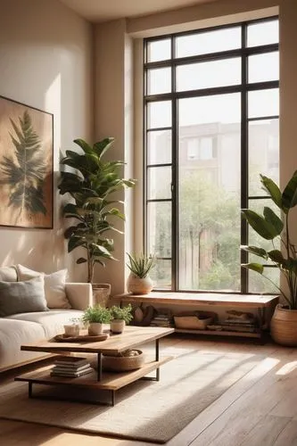 modern living room,modern decor,living room,livingroom,contemporary decor,wooden windows,apartment lounge,interior modern design,home interior,modern room,interior decor,sitting room,house plants,bamboo plants,an apartment,furnishing,houseplants,houseplant,3d rendering,interior decoration,Conceptual Art,Graffiti Art,Graffiti Art 12