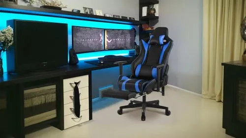 Add professional lighting and decorations,computer desk,desk,secretary desk,lures and buy new desktop,new concept arms chair,computer workstation,cable management,computer room,fractal design,office c