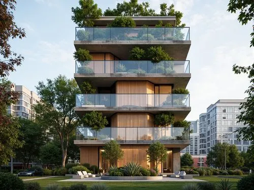 residential tower,cubic house,apartment building,cantilevered,kimmelman,timber house,nanterre,multistorey,apartment block,modern architecture,treehouses,tree house,forest house,sky apartment,architektur,residential building,colombes,escala,cube house,cube stilt houses