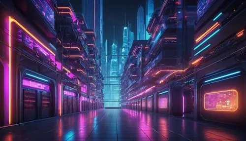 cybercity,cyberscene,cyberpunk,cybertown,cyberia,synth,80's design,tron,polara,retro background,noncorporate,neon arrows,cinema 4d,cyberworld,futuristic,abstract retro,vapor,cyberport,mainframes,neon coffee,Conceptual Art,Sci-Fi,Sci-Fi 26