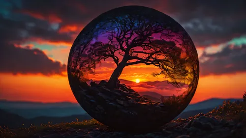 magic mirror,mirror in the meadow,crystal ball-photography,painting easter egg,round autumn frame,wood mirror,parabolic mirror,crystal egg,glass sphere,mirror of souls,oval frame,colorful tree of life,magic tree,photomanipulation,lens reflection,easter sunrise,looking glass,3d fantasy,circle around tree,spring equinox,Photography,General,Fantasy