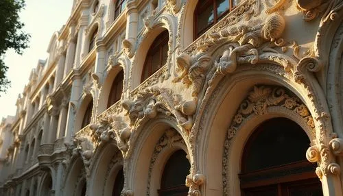 gaudi,porticos,the palau de la música catalana,passeig de gracia,pedrera,palazzo barberini,eixample,palazzo,casa fuster hotel,gaudi park,entablature,architectural detail,milanesi,guell,exedra,ornamentation,hotel w barcelona,the façade of the,llotja,passeig,Photography,General,Realistic