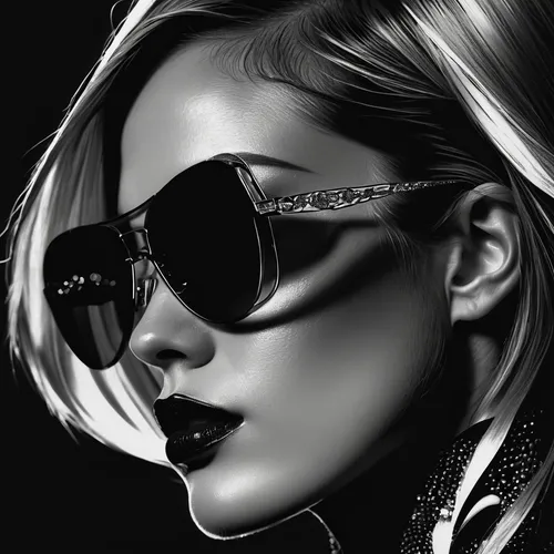 sunglasses,shades,aviator,sunglass,aviator sunglass,ray-ban,fashion illustration,eyewear,digital painting,fashion vector,sun glasses,femme fatale,world digital painting,shaded,vector illustration,digital drawing,digital art,ski glasses,dark portrait,cool blonde,Photography,Artistic Photography,Artistic Photography 03