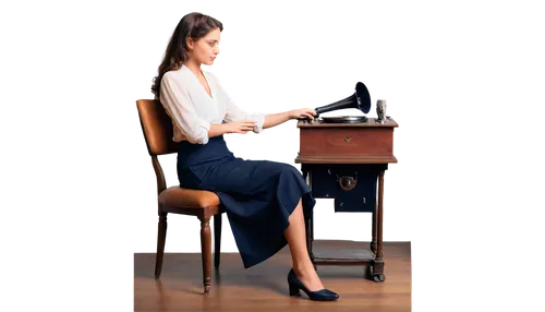 secretarial,secretaria,stenographer,girl at the computer,secretary,writing desk,typewriting,telephone operator,dictation,typewritten,secretariate,secretaries,schoolmistress,authoress,woman sitting,the gramophone,secretariats,writer,retro woman,typewriters,Art,Classical Oil Painting,Classical Oil Painting 32