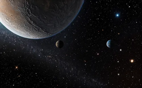 mixed up zoom in high detail photo realistic 4k planet,galilean moons,planetary system,exoplanet,binary system,celestial bodies,planets,the solar system,inner planets,astronomical object,orbiting,cope