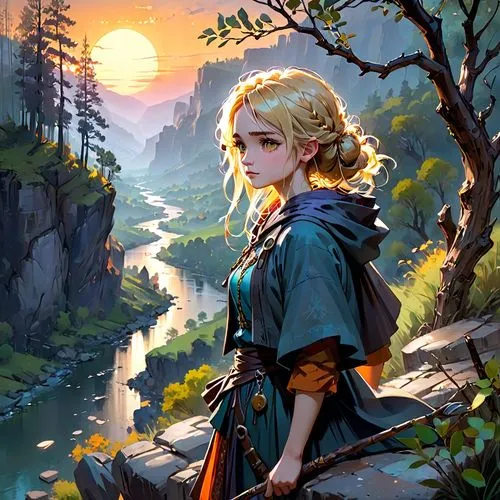 meteora,reynir,ciri,seregil,finrod,cirta,glorfindel,elona,nargothrond,ellinor,zelda,noldor,fantasy portrait,darjeeling,the blonde in the river,eilonwy,the wanderer,killilea,freyja,gwenllian,Anime,Anime,Cartoon