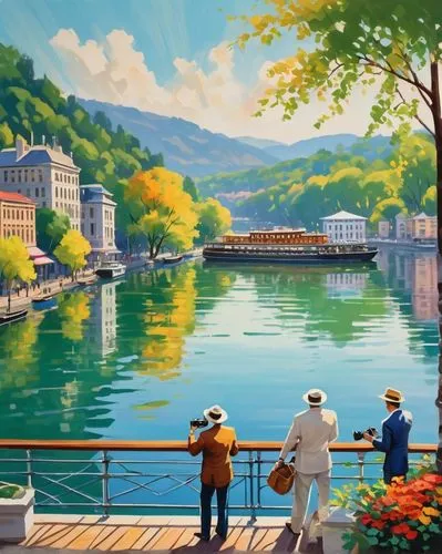 bellagio,uzak,bitan,landscape background,bosnia,jiangyan,butka,vrhbosna,urzica,seine,dujiangyan,kastoria,painting technique,people fishing,idyllic,annecy,world digital painting,kotor,kravice,river landscape,Illustration,Vector,Vector 07