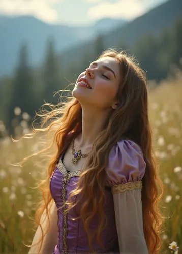 wilkenfeld,girl lying on the grass,emilia,blissfully,eilonwy,meadow,Photography,General,Commercial