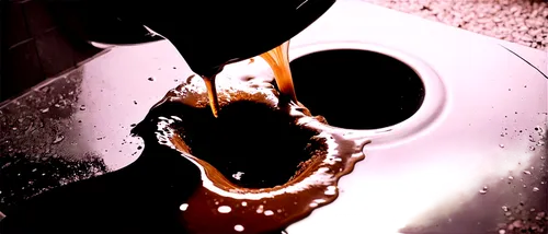 badland,coffee background,oil drop,drain,black hole,blackhole,spillage,caffeine,ferrofluid,drippings,siphon,coffee grinds,uvula,coffee stains,molten,chocolate syrup,milk splash,oil discharge,spilt coffee,liquified,Photography,Black and white photography,Black and White Photography 08