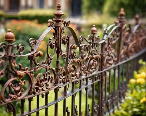 wrought iron,railings,garden fence,ironwork,metal railing,ornamental dividers,balusters,balustrade,baluster,balustrades,fenceposts,fence element,fence gate,bedposts,white picket fence,iron gate,wicker fence,the fence,balustraded,fence,Unique,3D,Panoramic