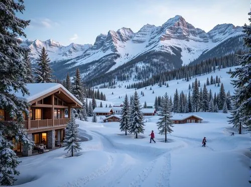 christmas landscape,winter village,winter landscape,snowy landscape,mountain hut,snow landscape,avoriaz,mountain huts,winter background,ski resort,winter wonderland,alpine village,emerald lake,ortler winter,winter house,the cabin in the mountains,snow scene,snowy mountains,snow house,snow shelter