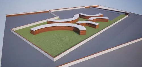 3d rendering,baseball field,baseball diamond,sketchup,homeplate,baseball stadium,helipad,renderings,mini golf course,3d model,turf roof,robotic lawnmower,renders,halfpipe,landscape plan,dog house frame,school design,quarterpipe,base plate,3d mockup,Photography,General,Realistic