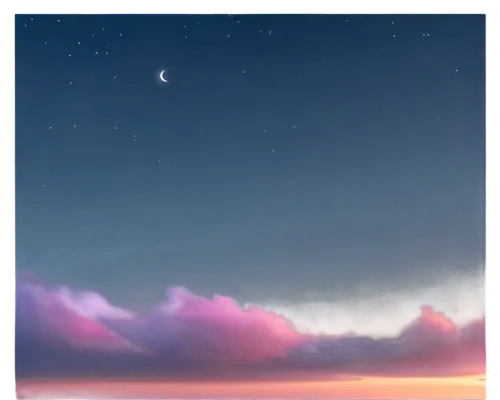 moon and star background,crescent moon,dusk background,moon and star,dusk,pink dawn,night sky,sky,unicorn background,stars and moon,nightsky,hanging moon,twilight,twiliight,evening sky,moonrise,landscape background,dawn,horizon,evening atmosphere,Conceptual Art,Sci-Fi,Sci-Fi 20