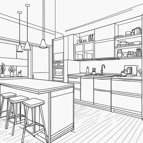 kitchen design,kitchen interior,kitchen,coloring page,modern kitchen interior,kitchen cabinet,kitchenette,the kitchen,coloring pages,modern kitchen,kitchen shop,modern minimalist kitchen,pantry,big kitchen,chefs kitchen,kitchen counter,kitchen remodel,new kitchen,tile kitchen,food line art,Illustration,Black and White,Black and White 04