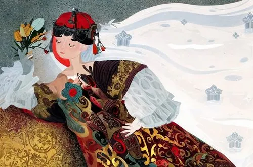 the snow queen,suit of the snow maiden,the carnival of venice,peking opera,cruella de ville,fashion illustration,book illustration,christmas woman,hamelin,fairy tale character,snow white,taiwanese opera,masquerade,queen of hearts,fairy tales,white rose snow queen,children's fairy tale,fairy tale,game illustration,sleigh ride,Game Scene Design,Game Scene Design,Future Warfare