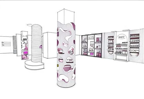 wine rack,wine bottle range,multistoreyed,vending machines,wine cellar,cosmetics counter,walk-in closet,vending machine,pantry,wine boxes,wine cooler,product display,garment racks,shelving,shoe cabinet,commercial packaging,pharmacy,shelves,cosmetic products,women's cosmetics,Design Sketch,Design Sketch,Hand-drawn Line Art