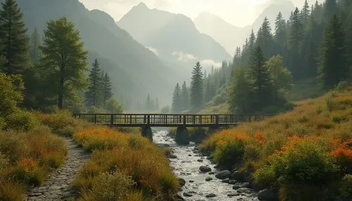 salt meadow landscape,scenic bridge,maroon bells,mountain stream,wooden bridge,hiking path,headwaters,nature landscape,mountain meadow,mountain river,railroad trail,nature wallpaper,cascade mountains,natural scenery,yosemite park,beautiful landscape,landscape nature,tianchi,hanging bridge,grand teton,Photography,General,Realistic