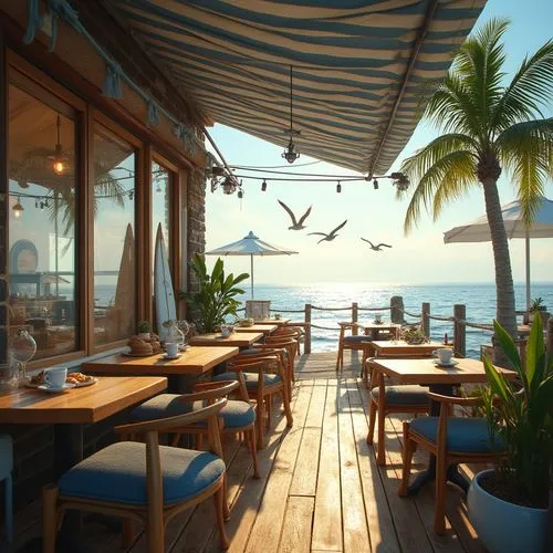 beach restaurant,atlantic grill,beach bar,outdoor dining,mazatlan,bonefish,margaritaville,coffee bay,tradewinds,stingaree,noumea,taverna,patios,lobster pot,zobaie,outrigger,coteries,sundeck,terrasse,papeete,Photography,General,Realistic