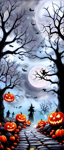 halloween background,halloween wallpaper,halloween illustration,halloween scene,halloween banner,halloween poster,halloween border,halloween frame,halloween vector character,cartoon video game background,retro halloween,samhain,halloween line art,halloweenkuerbis,autumn background,halloween and horror,halloween silhouettes,halloweenchallenge,halloween paper,halloween bare trees,Illustration,Realistic Fantasy,Realistic Fantasy 39