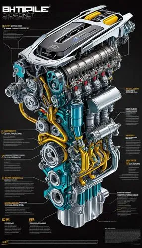 internal-combustion engine,chevrolet styleline,automotive engine timing part,car engine,automotive engine part,chevrolet agile,race car engine,engine,automotive fuel system,bmw engine,4-cylinder,8-cylinder,truck engine,cadillac de ville series,rattle,super charged engine,engine block,hybrid electric vehicle,volkswagen beetlle,dodge ram rumble bee,Unique,Design,Infographics