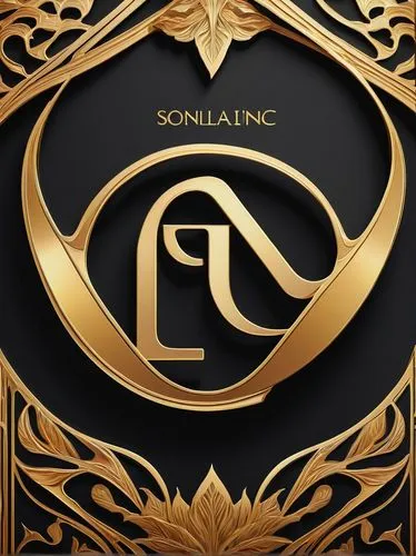 gold art deco border,logo header,solanales,scandia,abstract gold embossed,a-line,gold foil,scion,tonality,gold foil crown,saranka,record label,gong,sundown audio car audio,ionic,cd cover,titane design,seismic,affiliates,lunisolar theme,Illustration,Black and White,Black and White 21