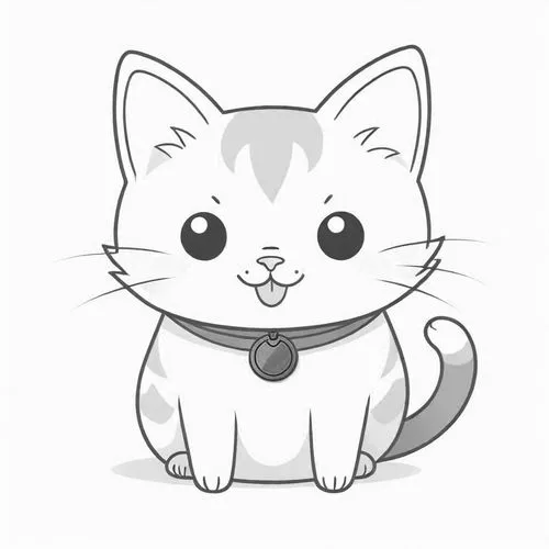 cat vector,cat line art,cartoon cat,suara,korin,doodle cat,Design Sketch,Design Sketch,Detailed Outline